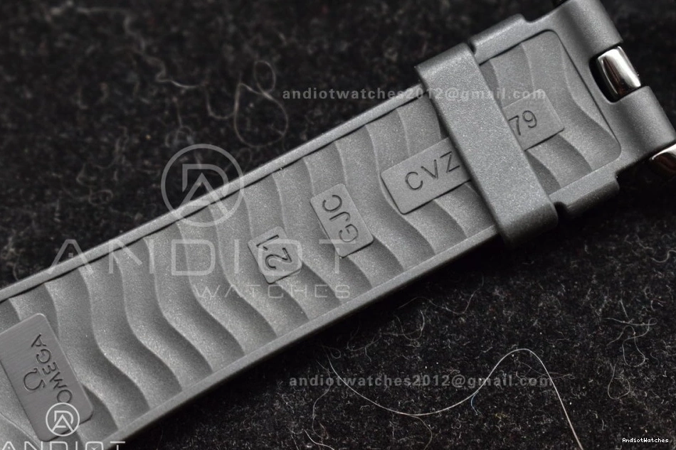 1066 43.5mm on Black Dial Black Best 1:1 Ceramic VSF Edition Strap Black Rubber Durable Seamaster A 300m 0430